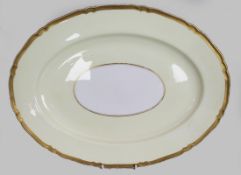 Large Royal Worcester King Charles Pattern Serving Platter