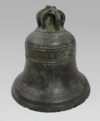 Antique Early 19th c. Bronze Bell 1805