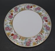 Royal Worcester Chinese Garden Cake Plate