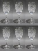 Set of 6 Tudor Crystal