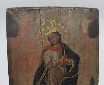 Fine 17th century Religious Painting Oil on Board