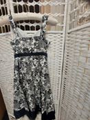 Black and White Child's Dress
