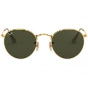 Round-Frame Gold-Tone Sunglasses xdem or surplus stock from our private jet charter.