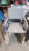 (99) 12x Bambrick Stacking Chair. (Please Note All Unit Have Loose On Arms).
