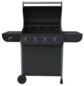 (44/P) RRP £250. Texas Nimbus 4 Burner Gas BBQ. Can Cook Up To 25 Burgers At A Time. Four Burners...