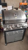 (113/R8) Texas 4 Gas Burner BBQ (Used Condition)