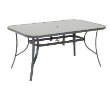 (107/2G) Rowly Dining Table. H71 x W90 x D150cm. (Content Appear As New Unsure If Fixings Are I...