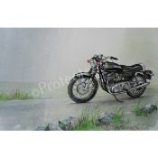 Iconic British Motorbike Metal Sign 