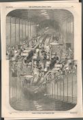 Victorian Candle Making London Factory Antique 1849 Newspaper