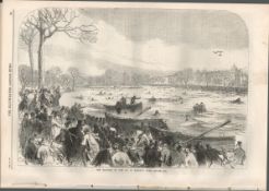 Regent Park London Ice Skating Disaster 40 People Dead 1867