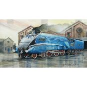 The Mallard Steam Train Metal Wall Art