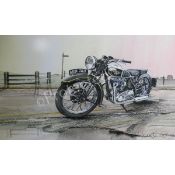 Iconic British Motorbike Metal Sign 