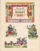 Double Sided Guinness Illustration Page 1951 Epsom 
