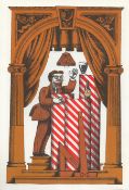 Double Sided Guinness Illustration Page 1964 