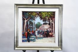 Original Framed Pastel by Tony Rome