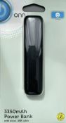 4 x onn 3350mah power bank