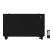 Princess Black Smart Glass Panel Heater 1800W RRP 110.00
