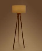 Title: (32/10G) Lot RRP £104. 2x Tripod Floor Lamp Cream RRP £52 Each.Description: (32/10G) Lot