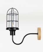 Title: (45/11E) Lot RRP £226. 12x Items. 2x Wall Light Black RRP £15 Each. 1x Pastel Pink Glass Lamp