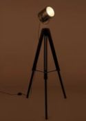 Title: (40/10A) Lot RRP £120. 2x Items. 1x Black & Chrome Spotlight Lamp RRP £58. 1x Moroccan