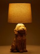 Title: (7/11C) Lot RRP £105. 2x Natural Cockapoo Table Lamp RRP £25 Each. 1x Woven Rattan Effect