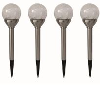 Title: (22/10A) Lot RRP £119. Solar Lighting Lot. 2x Solar Stick Light 4 Pack RRP £14 Each. 1x