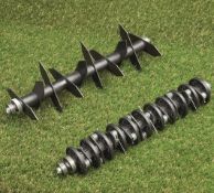 (94/Mez) RRP £99. Powerbase 1400W Electric Lawn Rake Scarifier.