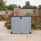(1/Mez) RRP £180. Keter Store It Out Ace 1200 Litres (Dimensions W145.5x D82x H123cm)