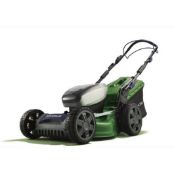 (36/Mez) RRP £349. Powerbase 40V Cordless Lawnmower 46cm. (New, Sealed Item)