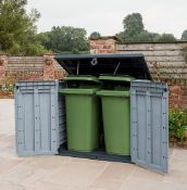 (2/Mez) RRP £180. Keter Store It Out Ace 1200 Litres (Dimensions W145.5x D82x H123cm)
