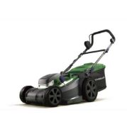 (39/Mez) RRP £219. Powerbase 37cm 40v Cordless Lawn Mower. (New, Sealed Item)