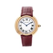 Cartier Vendome 18K Yellow Gold Watch 78090