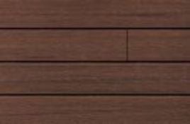 40 Boards, 20.4sqm Voyager Brown Composite Woodgrain effect Outdoor Decking HO603