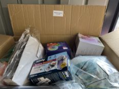 Assorted Household Box to Include, Minky, Sleepdown Etc... Approx. RRP £150 - GRADE U