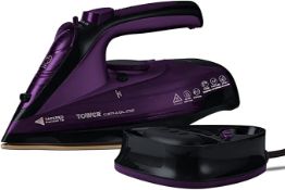 Tower Ceraglide Steam Iron. RRP £33.99 - GRADE U