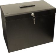 Cathedral Metal Home File A4 (Black). RRP £24.99 - GRADE U