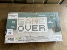 Gameover Light. RRP £19.99 - GRADE U