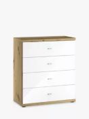 Elstra/ Chest White Glass : Stock Code - 80316538 : Grading Info - RI002985446 Go...