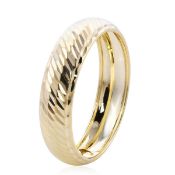 NEW!! 9K Ladies Royal Bali Collection Diamond Cut Band Ring
