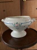 Antique c1900 Luneville French Soup Tureen