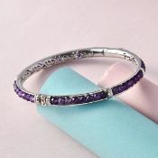 NEW!! Designer Inspired Amethyst Bangle