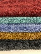 20 x Triple Twisted Microfibre Drying Towel Red 800mm x 500mm, 1400gsm Car Detailing Total RRP £3...