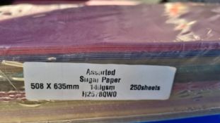 10 x packs assorted paper (250 x sheets per pack)
