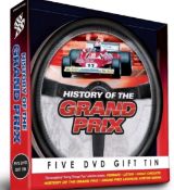 10 x THE HISTORY OF THE GRAND PRIX 5 DVD SET RRP £14.99 EACH