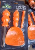 12 brand new Halloween pumpkin carving sets