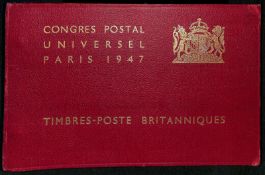 1947 U.P.U Congress, presentation album with red cover entitled 