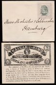Malta 1891 Covers with endorsed 