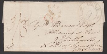 Malta - G.B Ship Letters - Falmouth 1815