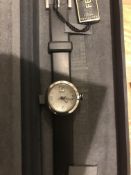 Fendi Women’s Black Bussola Bubble Watch
