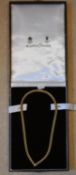 Mappin And Webb 18ct Gold Necklace 35 Grams